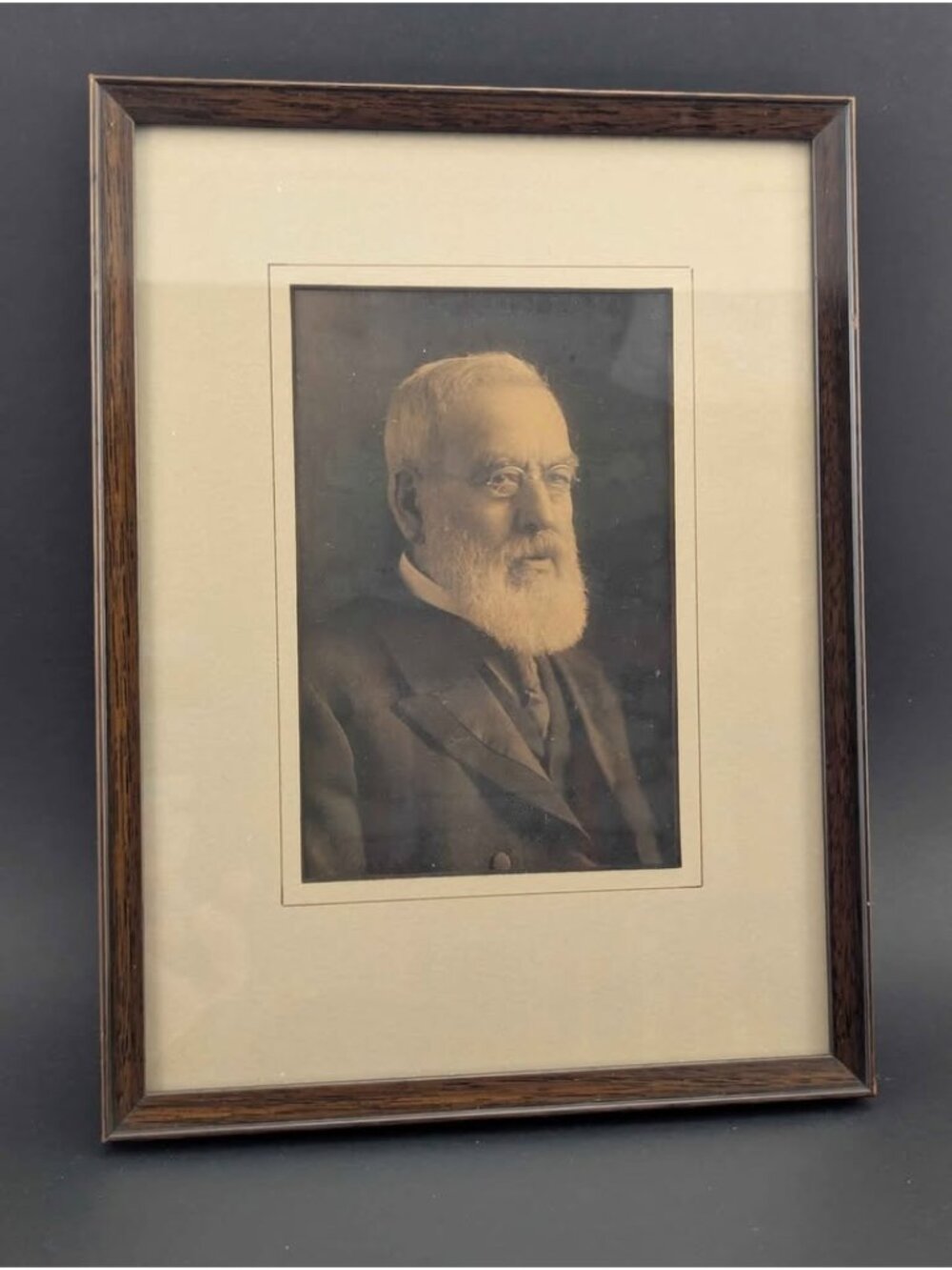 Antique Victorian Framed Photograph Gentleman Eaton’s Montreal Original Photo